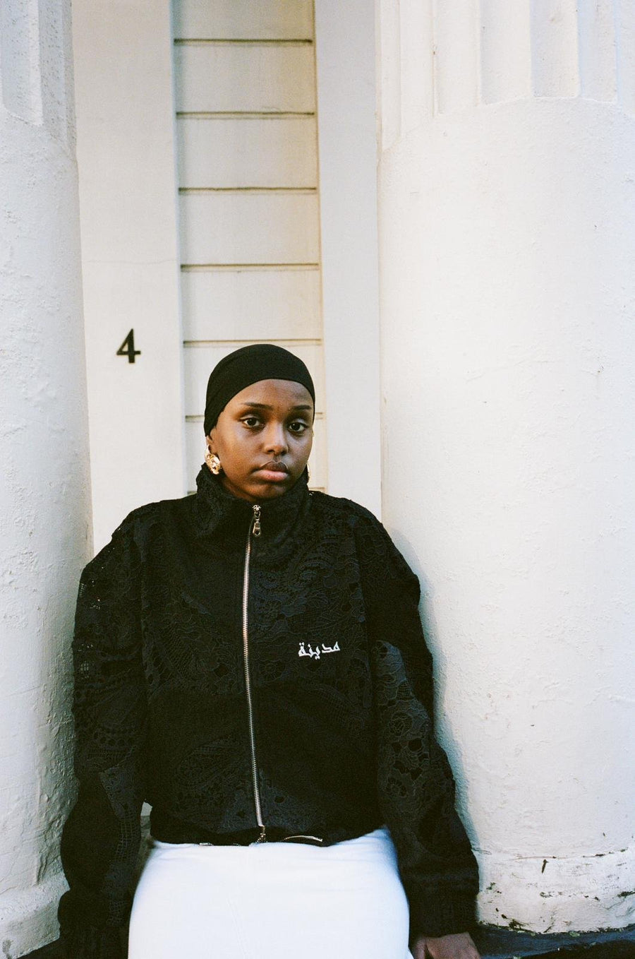 Patchwork Crochet Track Jacket