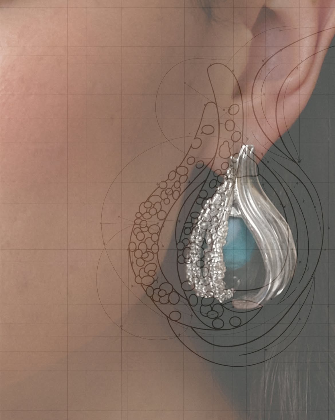 Jewelry worn, editorial