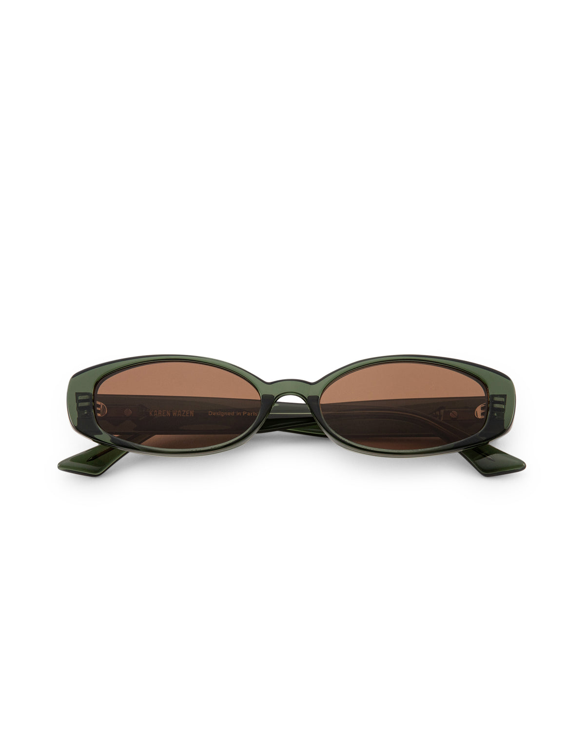 Rio Sunglasses - Brown on Olive