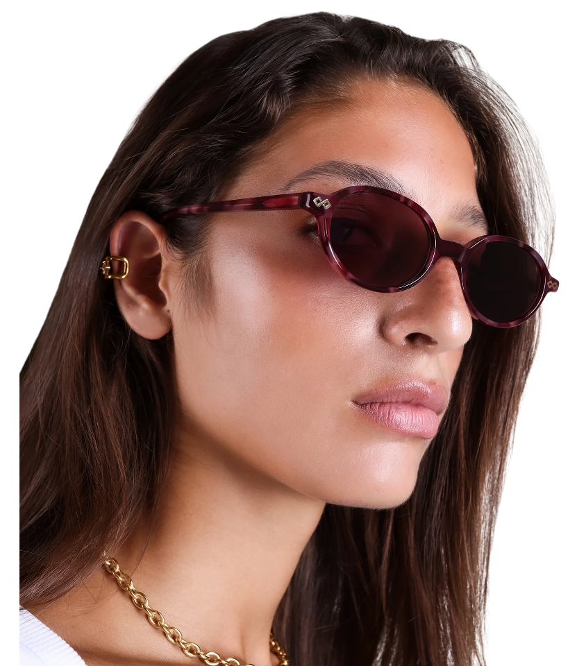 Noor Sunglasses - Cherry Tortoise