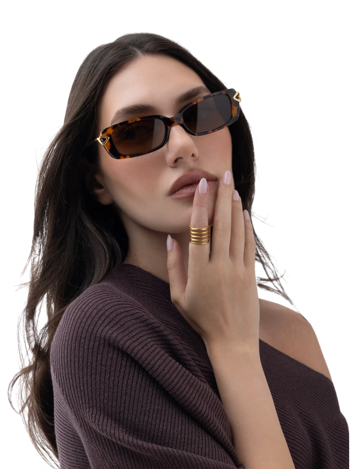 Zina Sunglasses - Tortoise