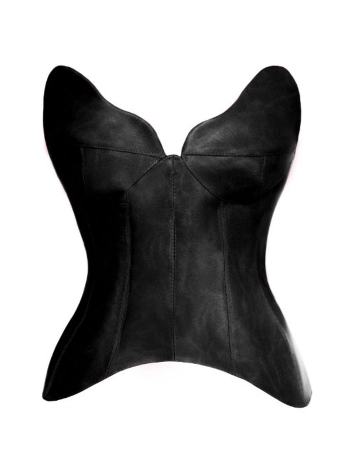 Black Leather Corset