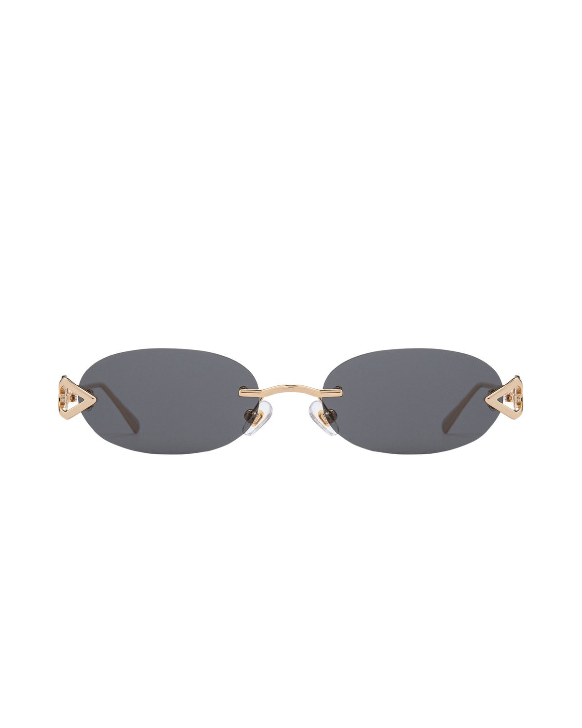 Cleo Sunglasses - Black on Gold