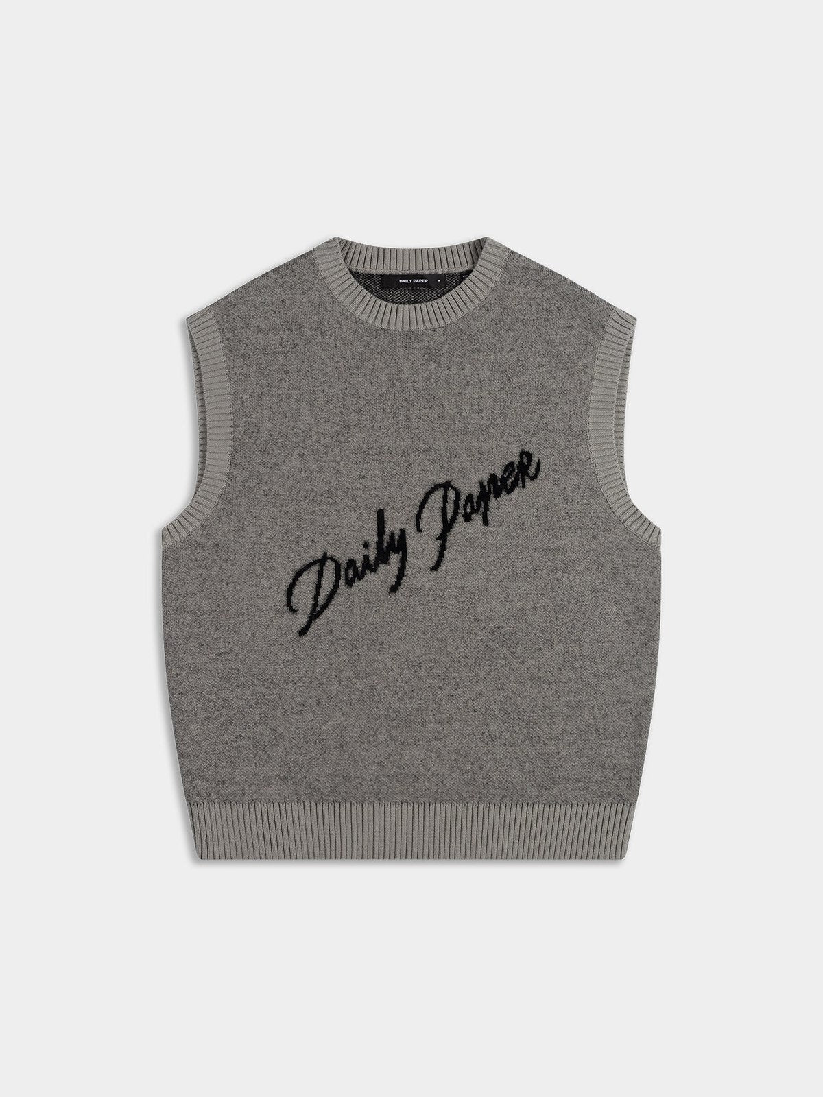 Desert Sage Script Logo Knit Vest