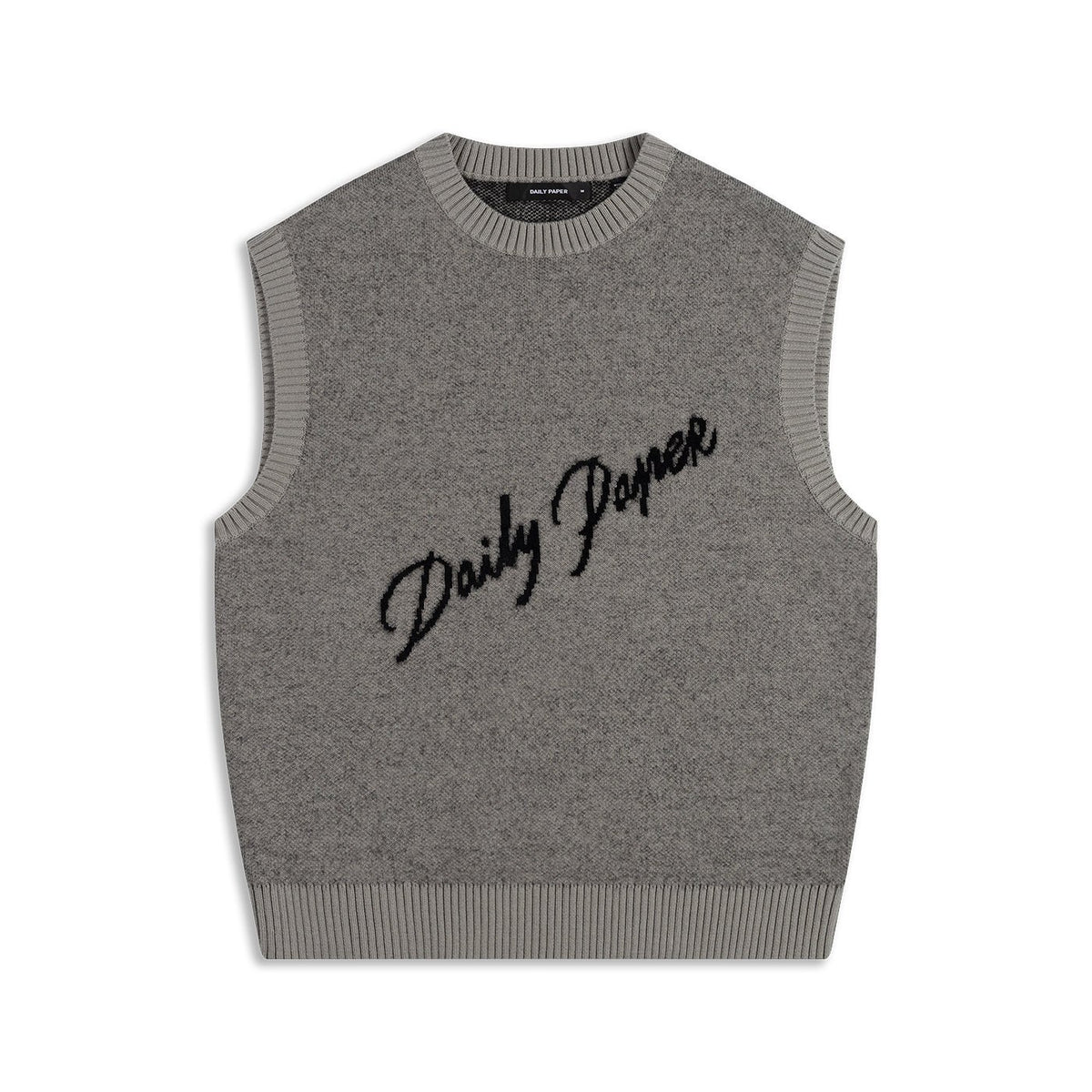 Desert Sage Script Logo Knit Vest