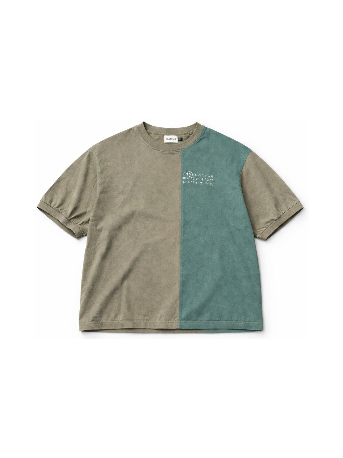 Green Stone Washed Calendar T-Shirt