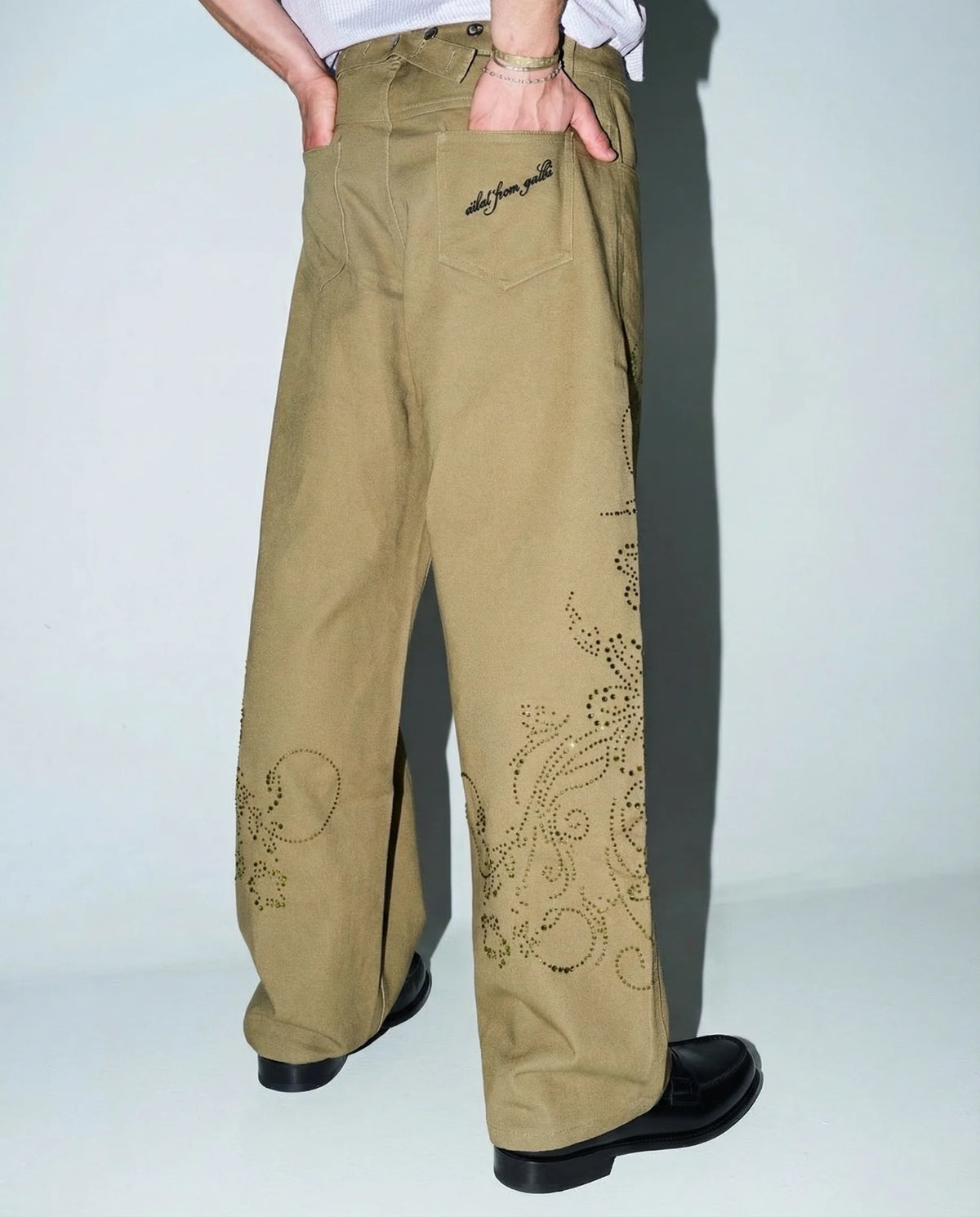 Baya Rhinestones Denim Pant