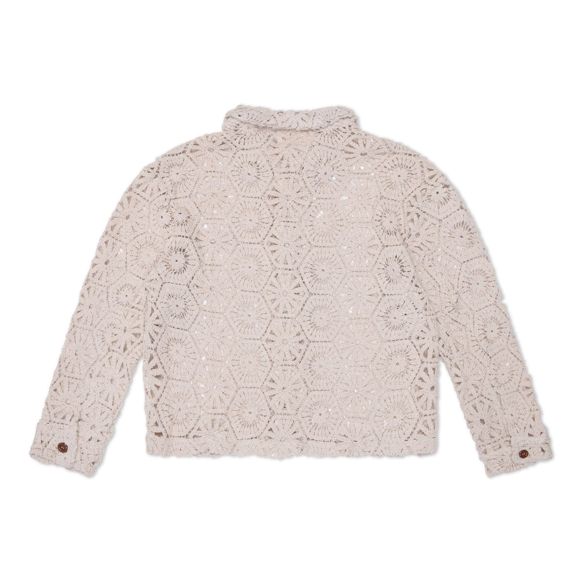 OG Long Sleeve Crochet Shirt