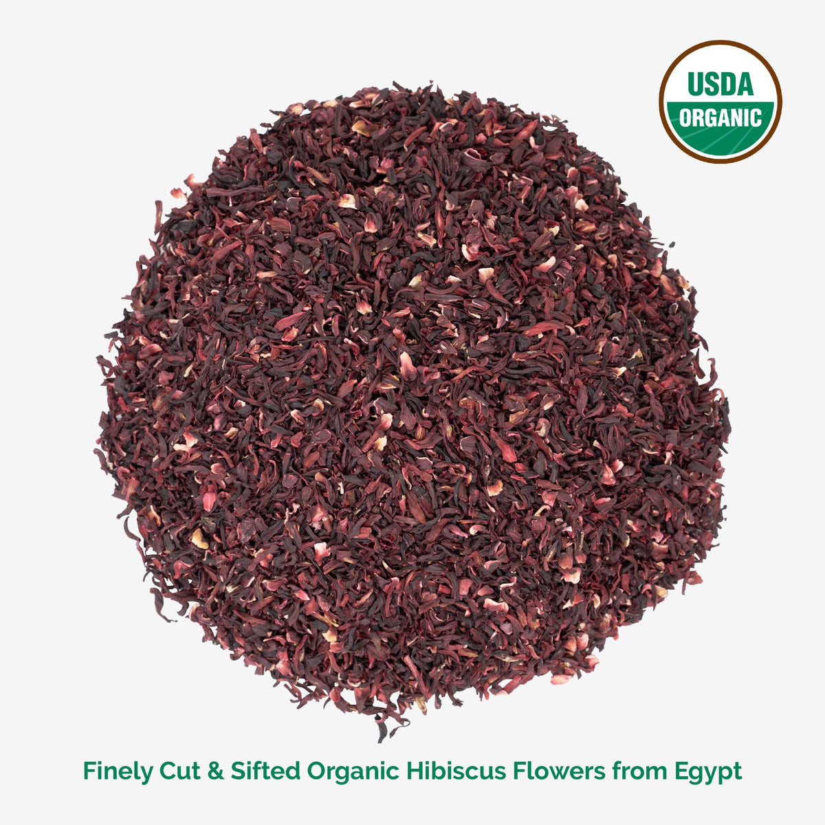 Organic Egyptian Hibiscus Leaves - 8oz