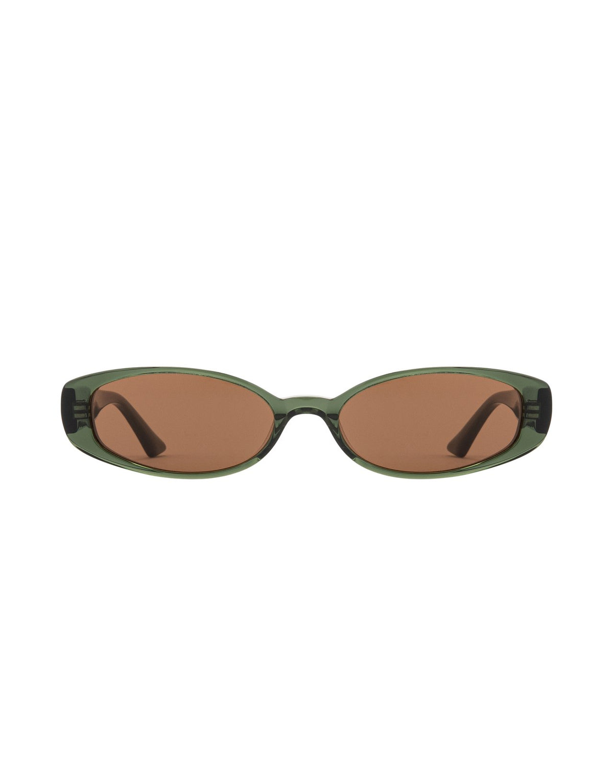 Rio Sunglasses - Brown on Olive