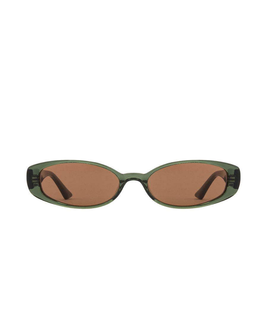 Rio Sunglasses - Brown on Olive