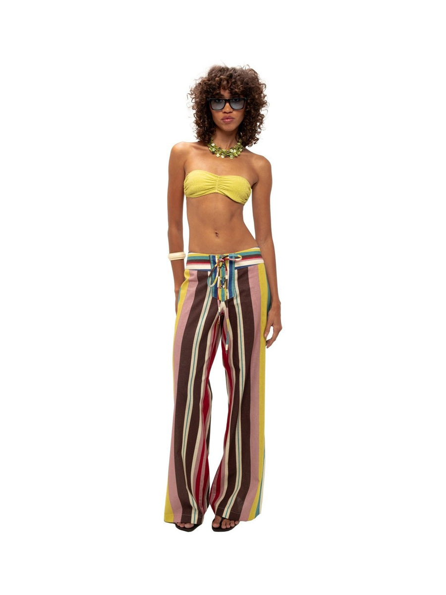 Sunshine Drawstring Linen Pants