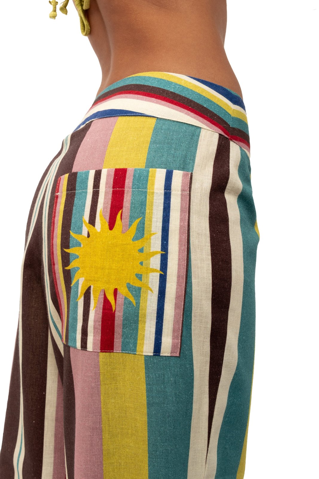 Sunshine Drawstring Linen Pants