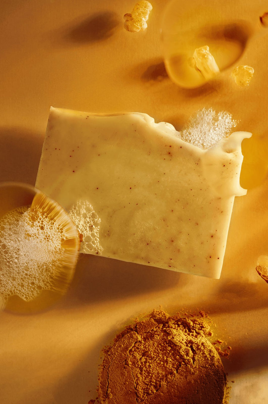 Turmeric & Frankincense Soap with Donkey Milk & Argan Oil