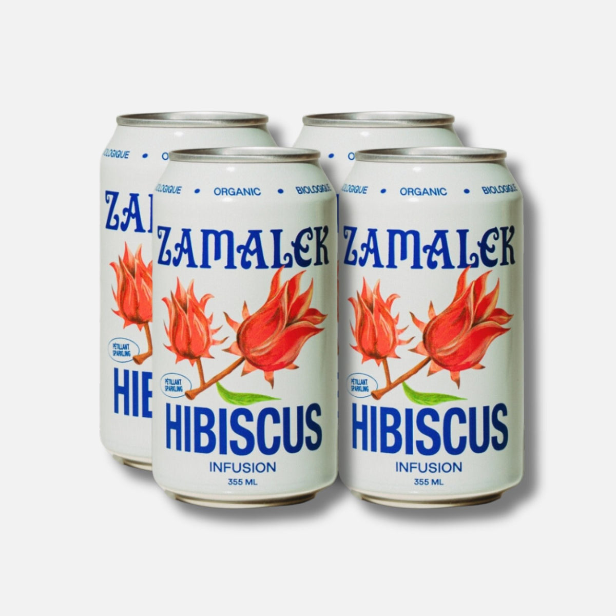 Zamalek Sparkling Hibiscus (355ml can)