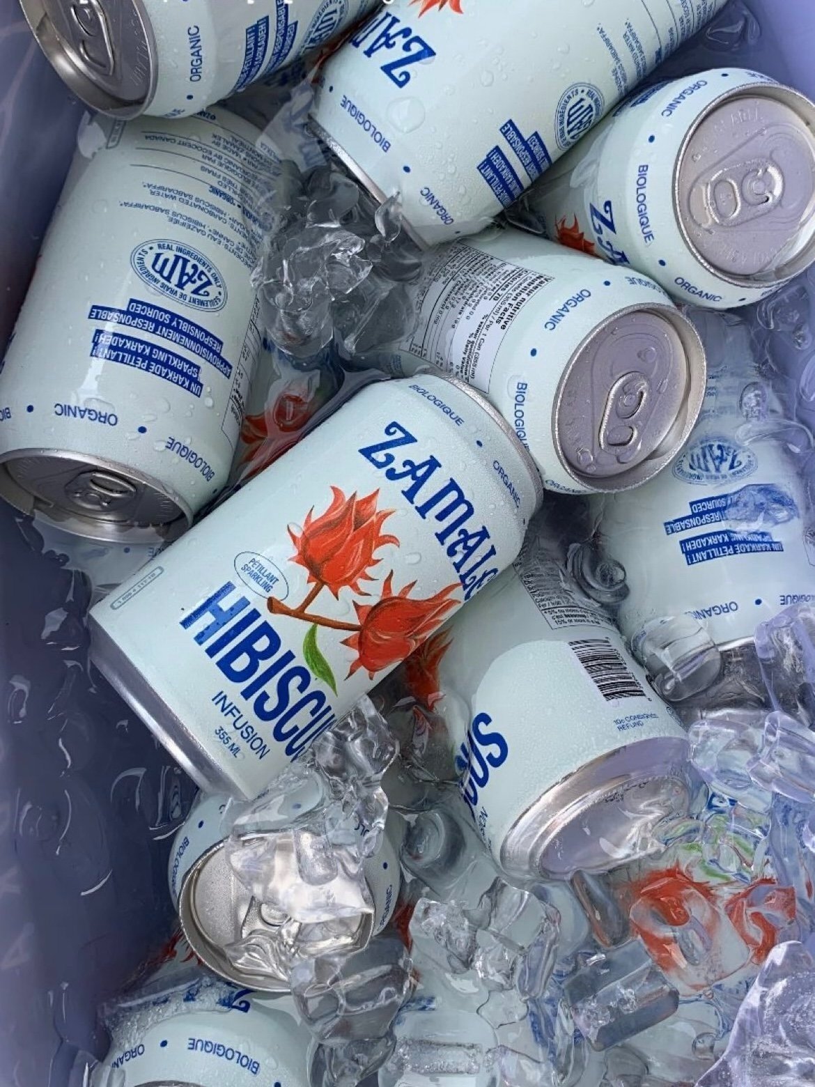 Zamalek Sparkling Hibiscus (355ml can)